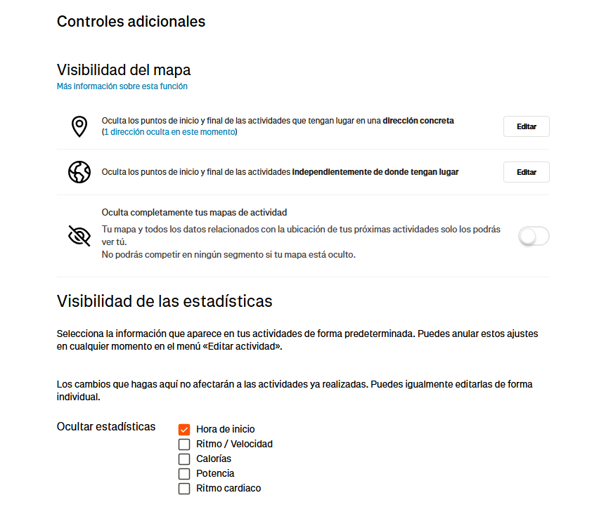 ¿Qué pensáis de Strava? Pros, contras y cómo lo uso como padre 4 strava-controles-privacidad-ocultar-inicio-fin