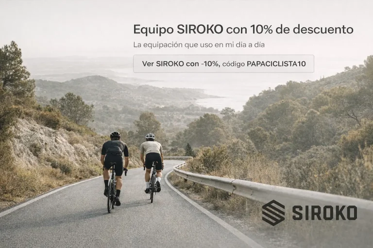 2025 siendo Padre y ciclista: ¿que he aprendido? 3 productos recomendados siroko 10% papaciclista10